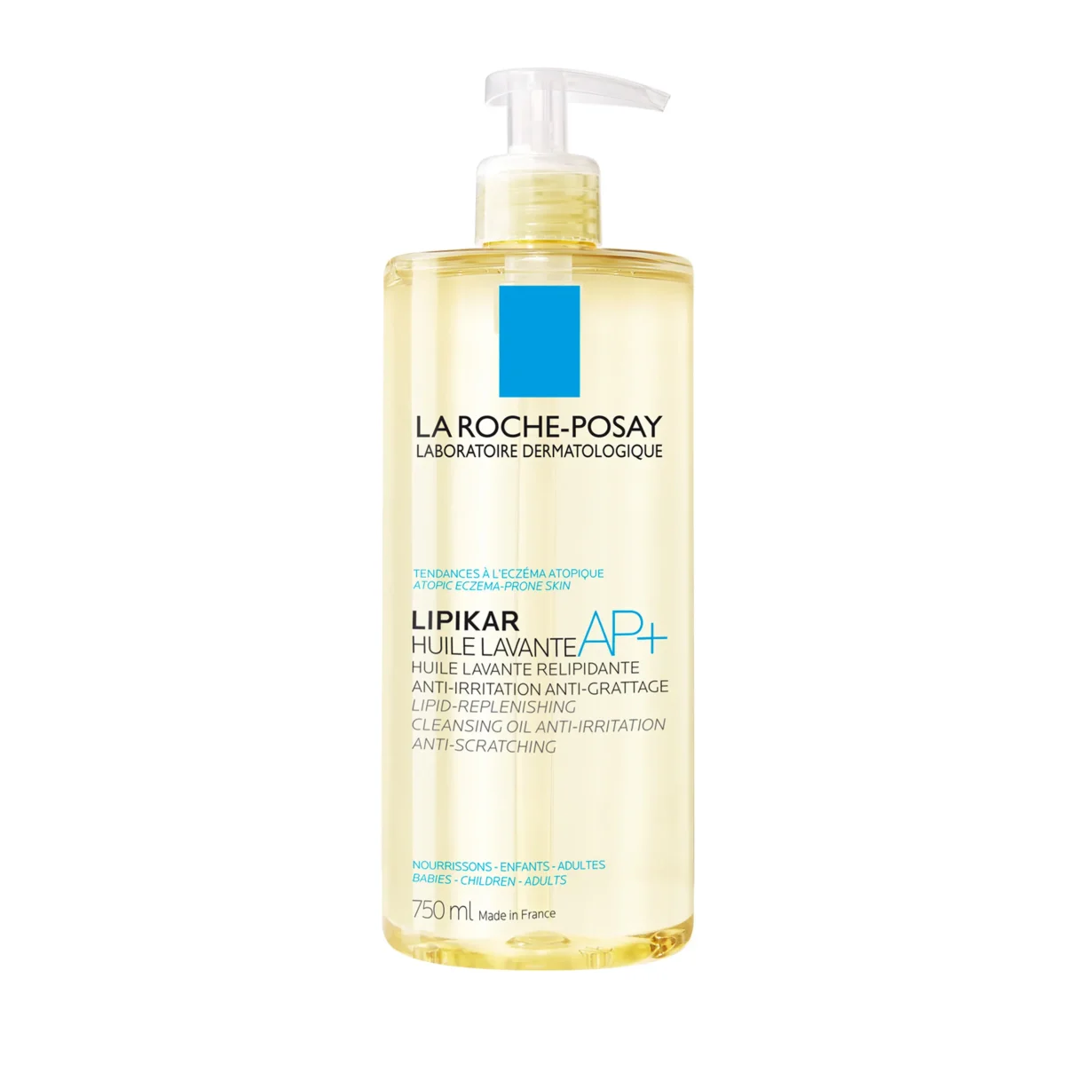 La Roche-Posay Lipikar Huile Lavante AP+ Aceite Lavante Hidratante y Relipidizante 750ml.