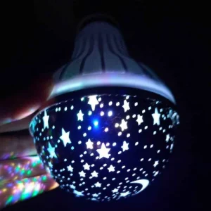 BOMBILLO LED NAVIDEÑO COLORES 6W