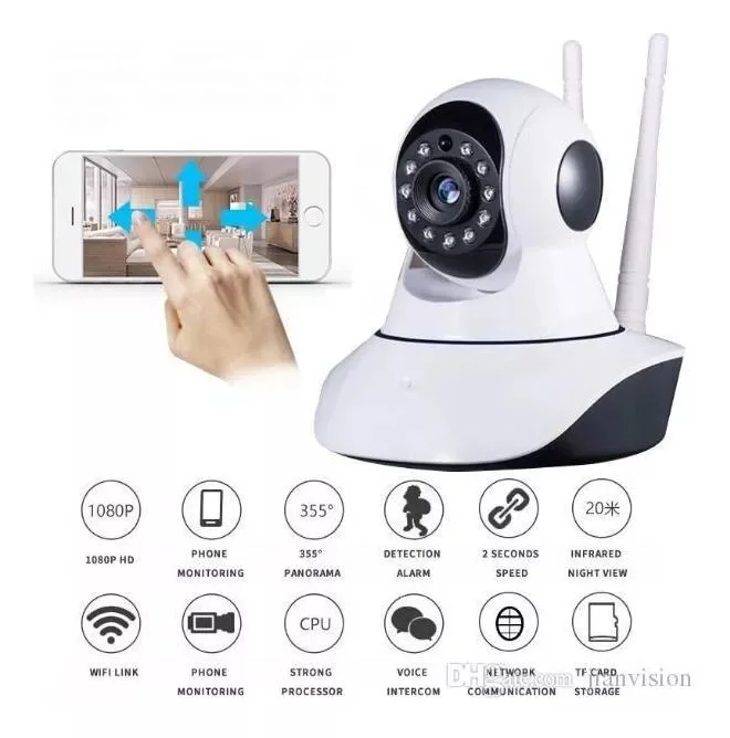 CÁMARA SEGURIDAD WIFI PARA SMARTPHONE 360EYES EC7 S12 - Imagen 3