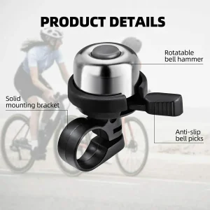 TIMBRE CAMPANA MECANICO BICICLETA antigua