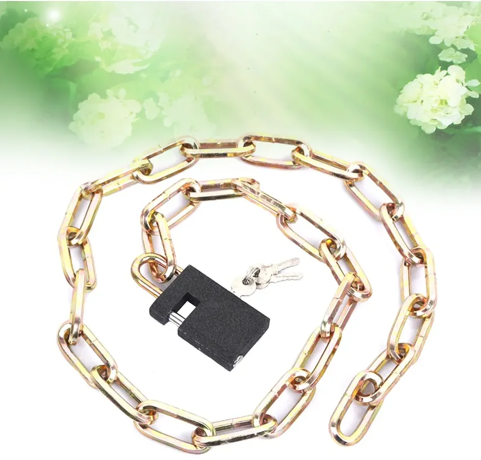 CANDADO CON CADENA SEGURIDAD - Imagen 5