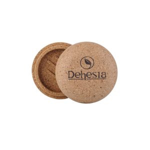Dehesia – Jabonera redonda de corcho para champús sólidos