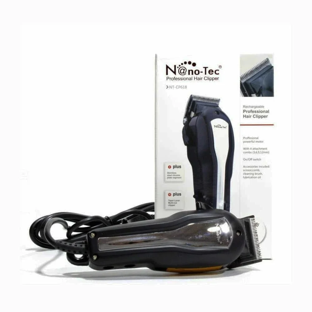 MAQUINA Peluquera Trabajo pesado nanotec nt-cp618 cable - Imagen 2